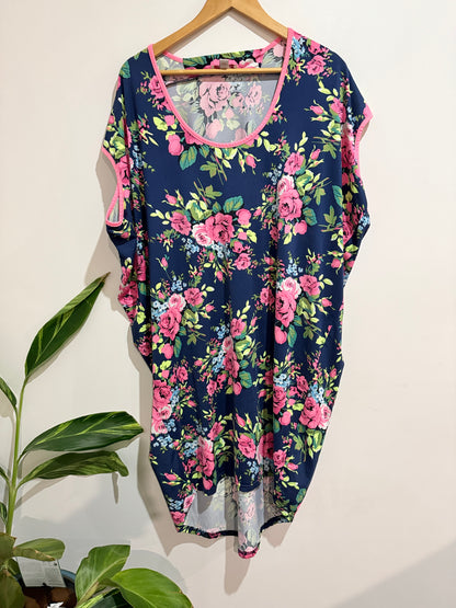 Charlo Floral Print Tunic Dress Size 16
