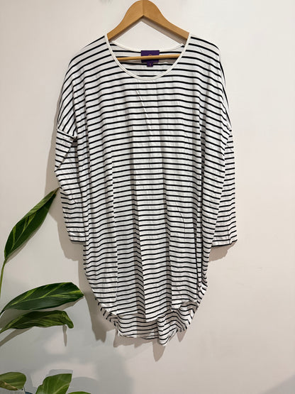 Stella Royal Striped Tunic Dress Size 3