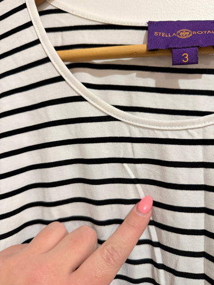 Stella Royal Striped Tunic Dress Size 3