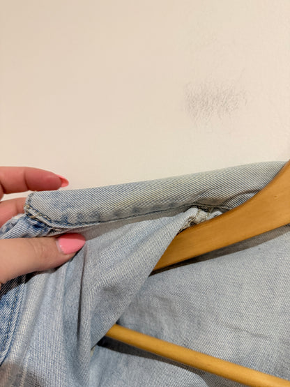 Fabric: Light-wash Denim Jacket Size 12