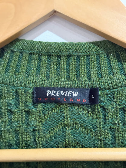 Preview Cable-knit Cardigan Size L