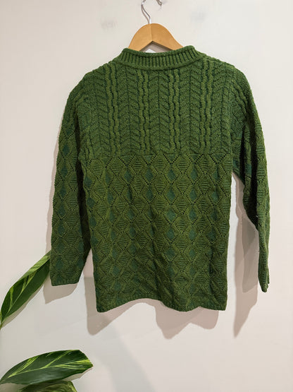 Preview Cable-knit Cardigan Size L