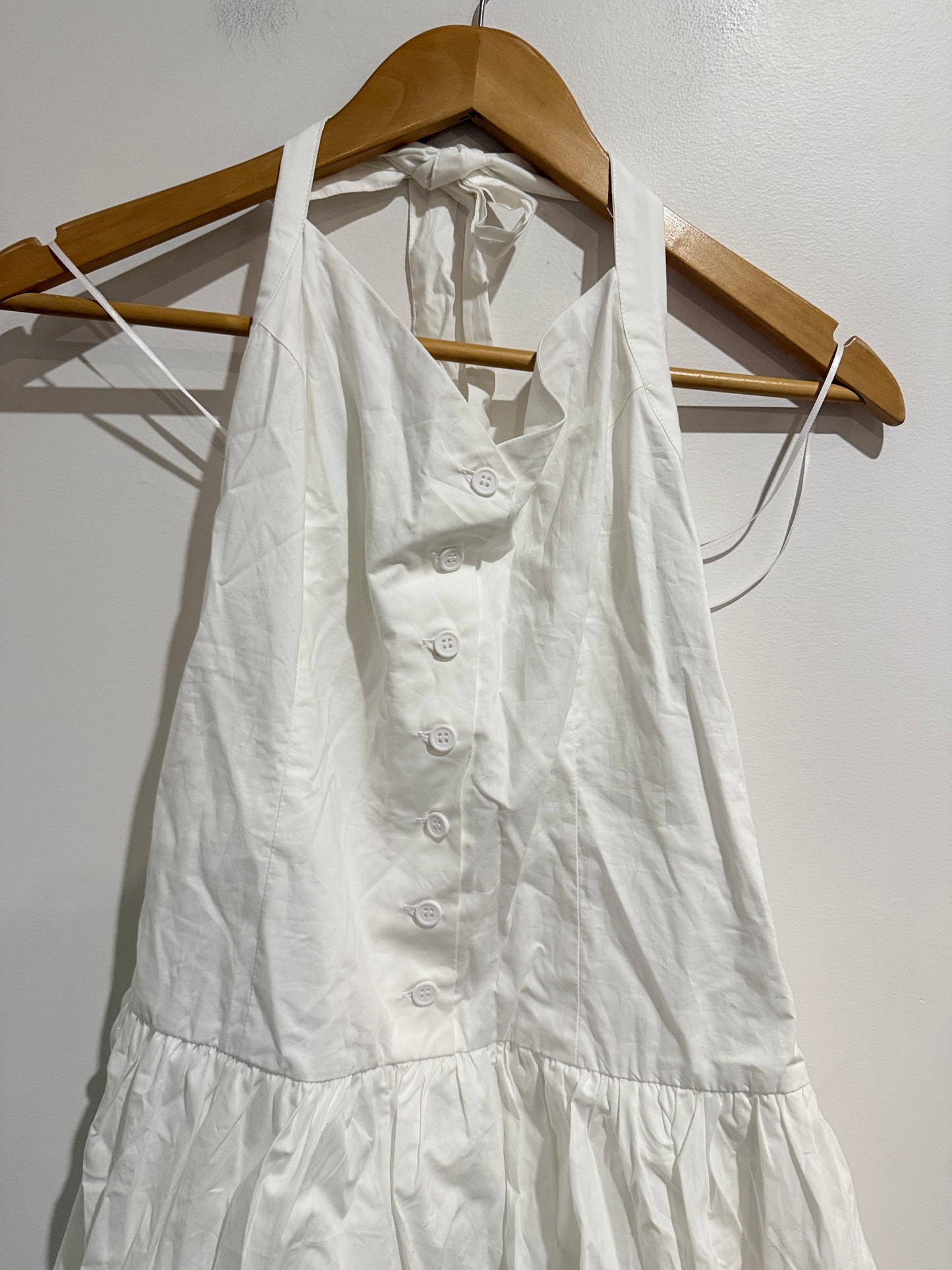 Glassons Halter Bubble Hem Mini Dress Size 8