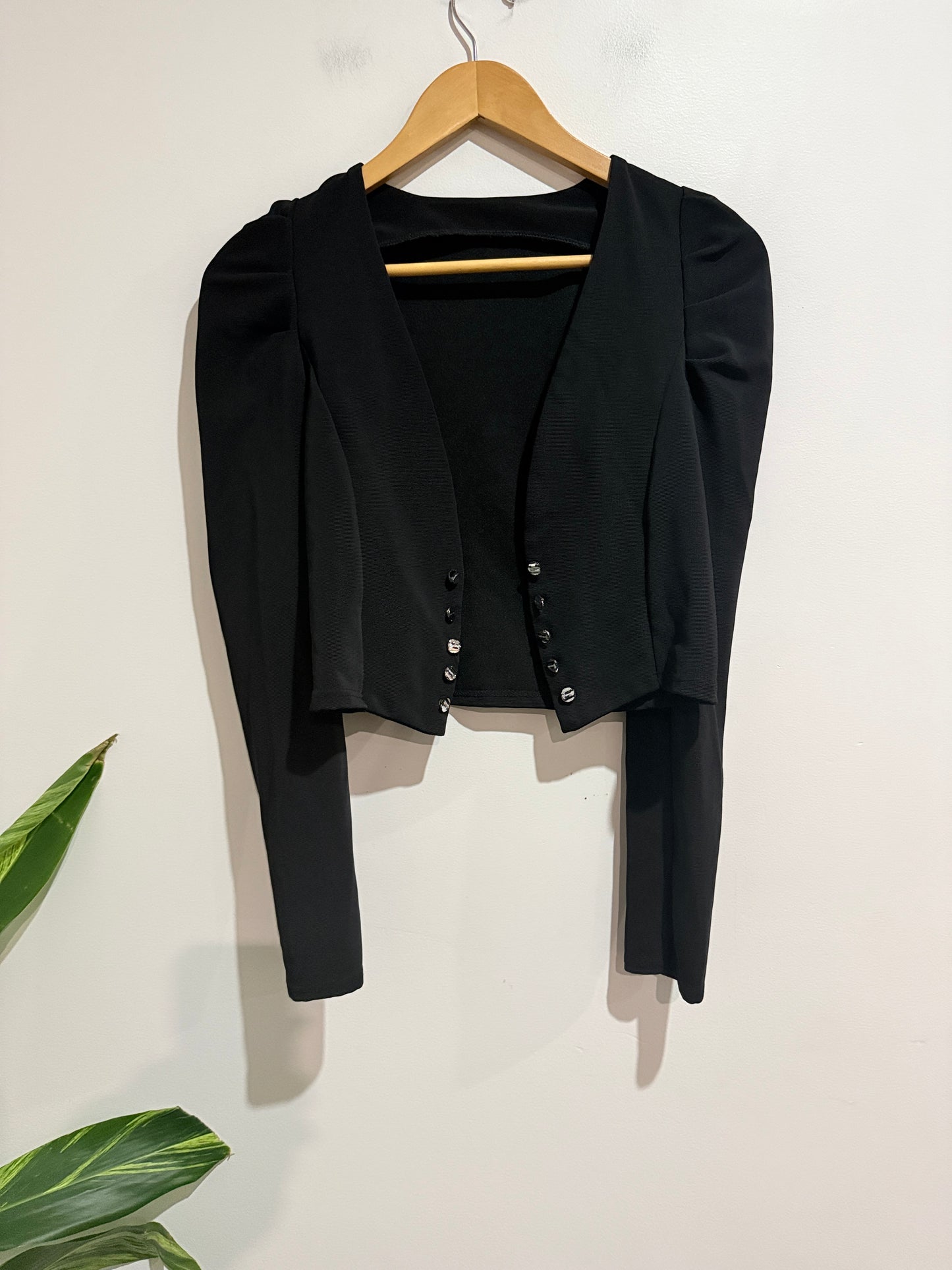 Brand Unknown Cropped Cardigan Jacket Size U/Arm to U/Arm 38cm