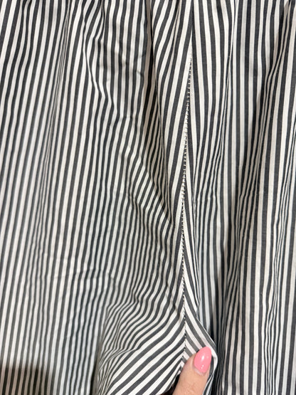 Brand Unknown Striped Wide-leg Trousers Size L | Waist 74cm