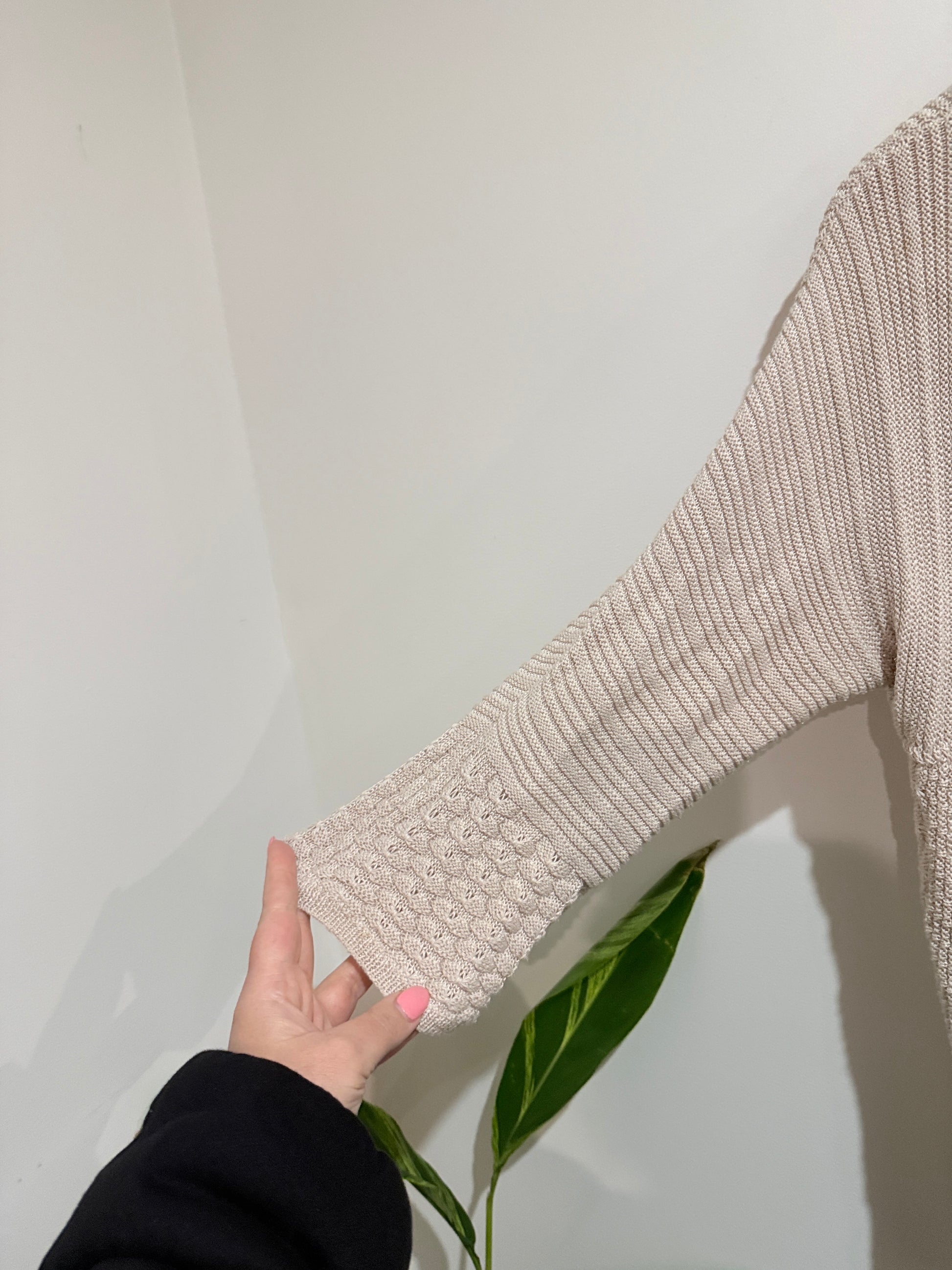 Now Chunky Knit Cardigan Size 12