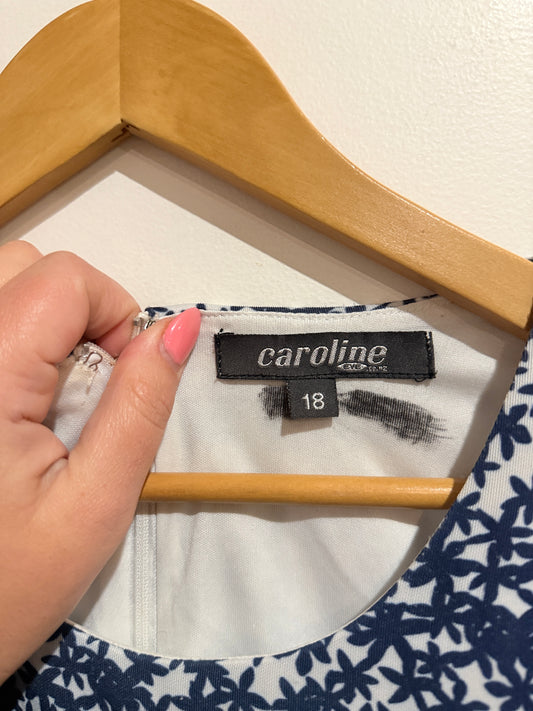 Caroline Shift Dress Size 18