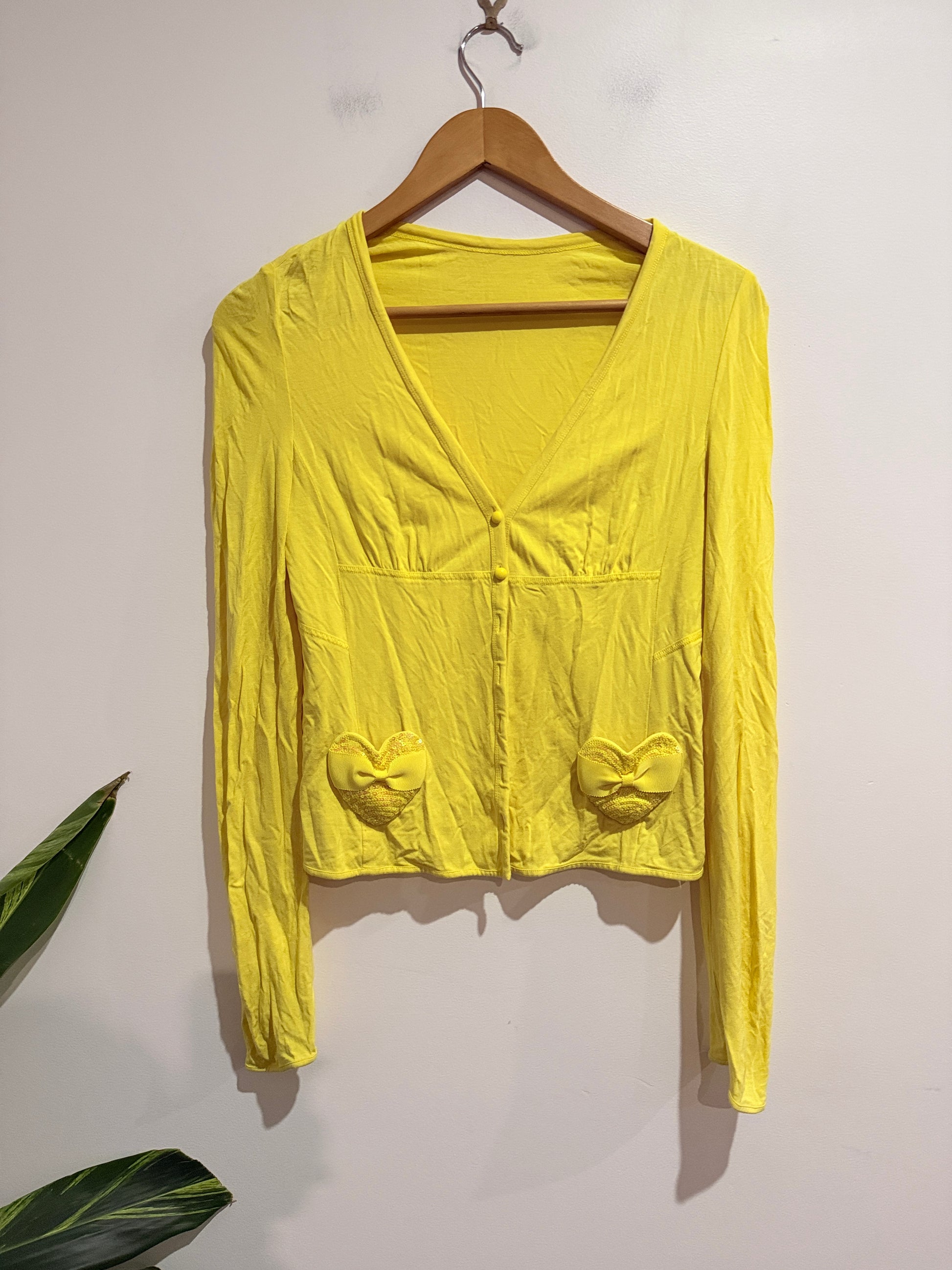Brand Unknown Long-sleeve Cardigan Size U/Arm to U/Arm 42cm