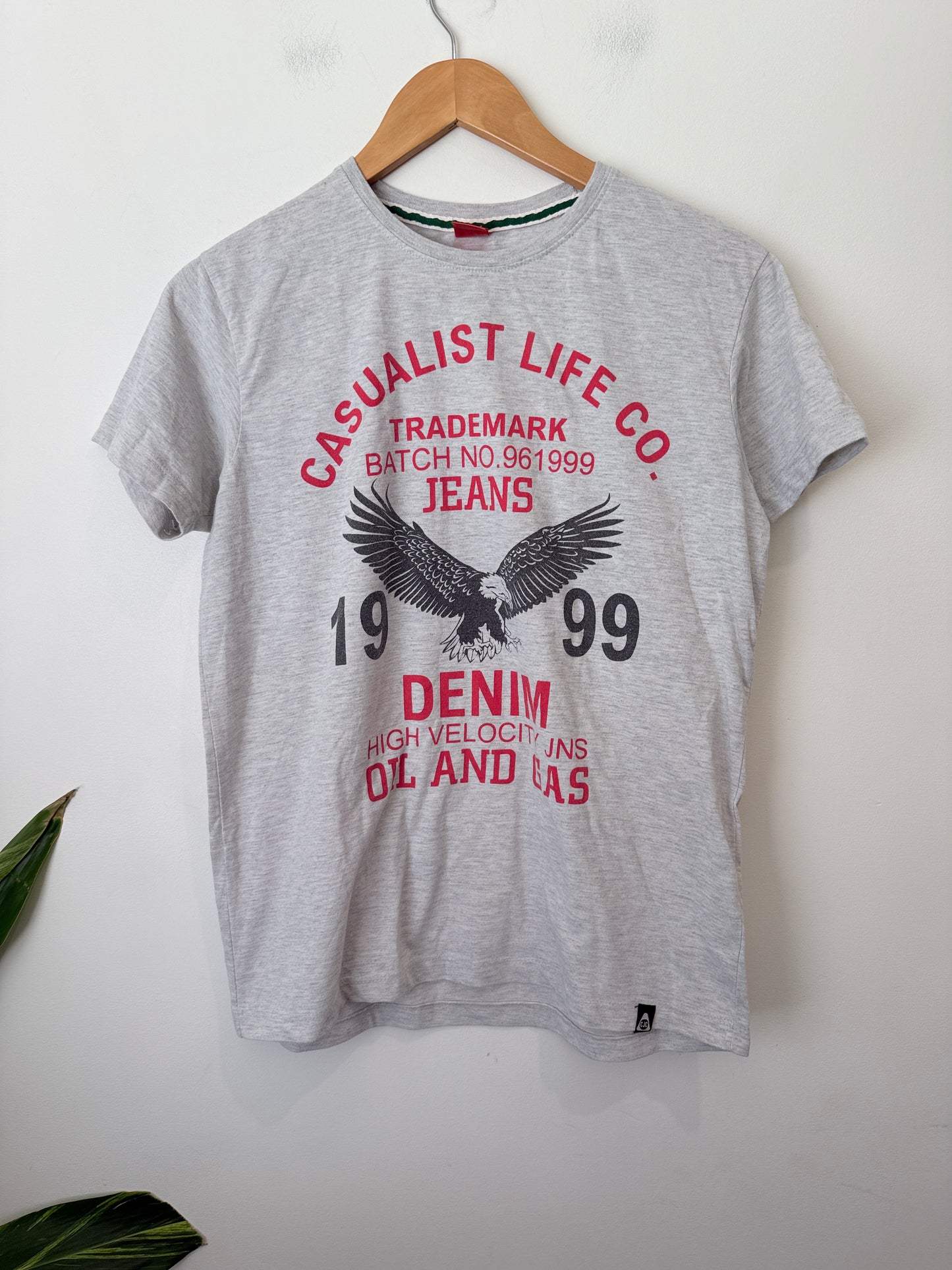 CJC Graphic Crew Neck T-shirt Size L