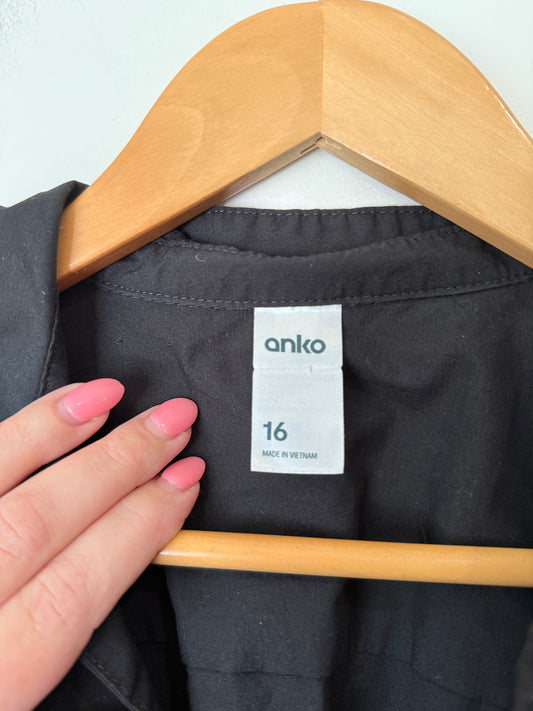 Anko Button-up Shirt Size 16