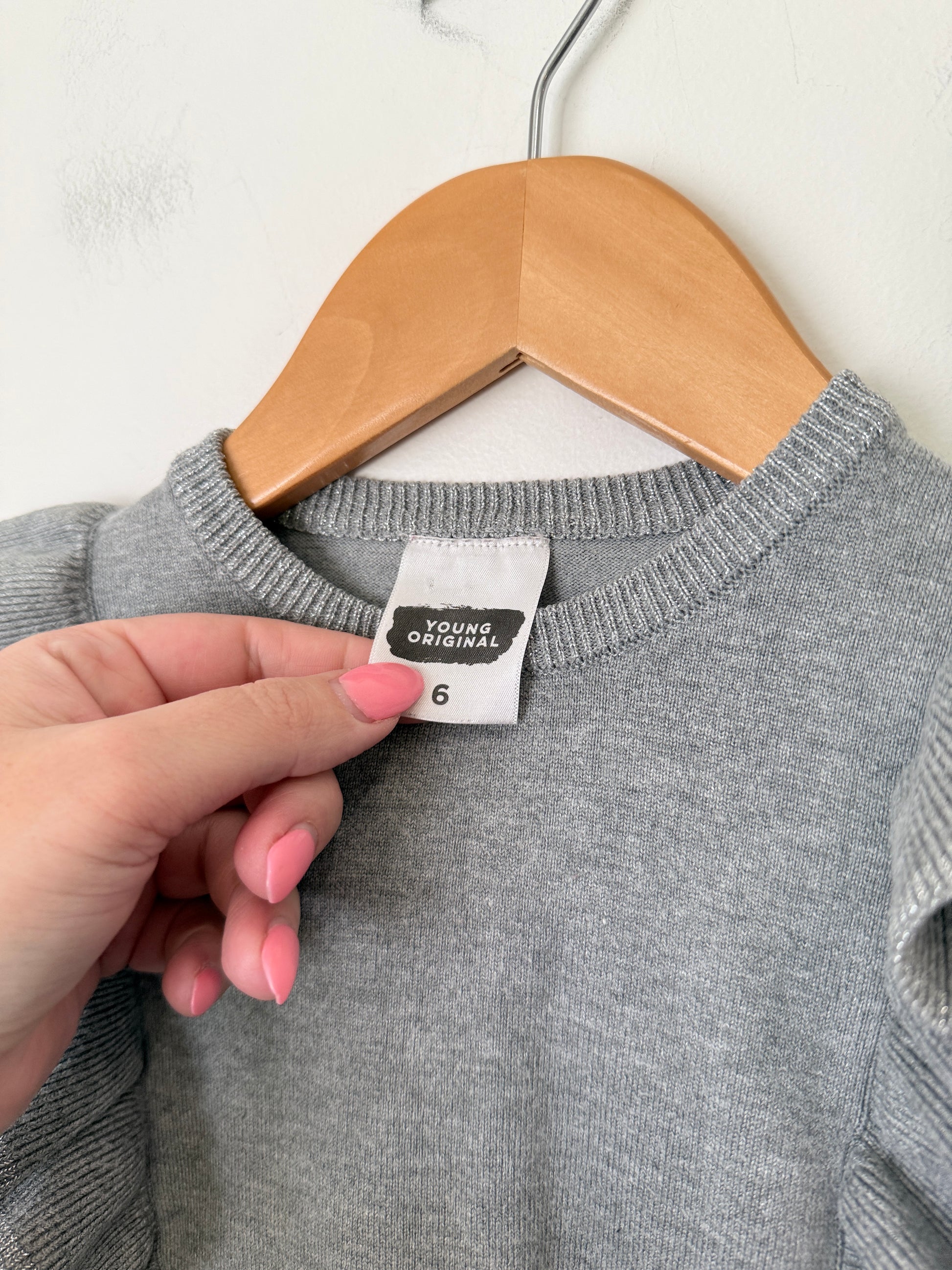 Young Original Kids Frill Cardigan Size 6