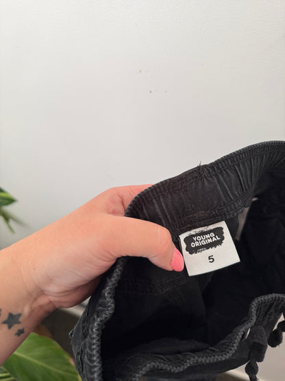 Young Original Biker Jogger Pants Size 5