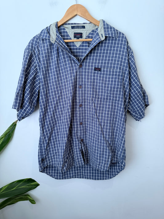 Tommy Jeans Checkered Shirt Size L | G/G