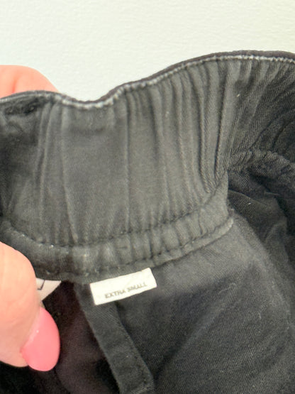 White Denim Kids Cargo Trousers