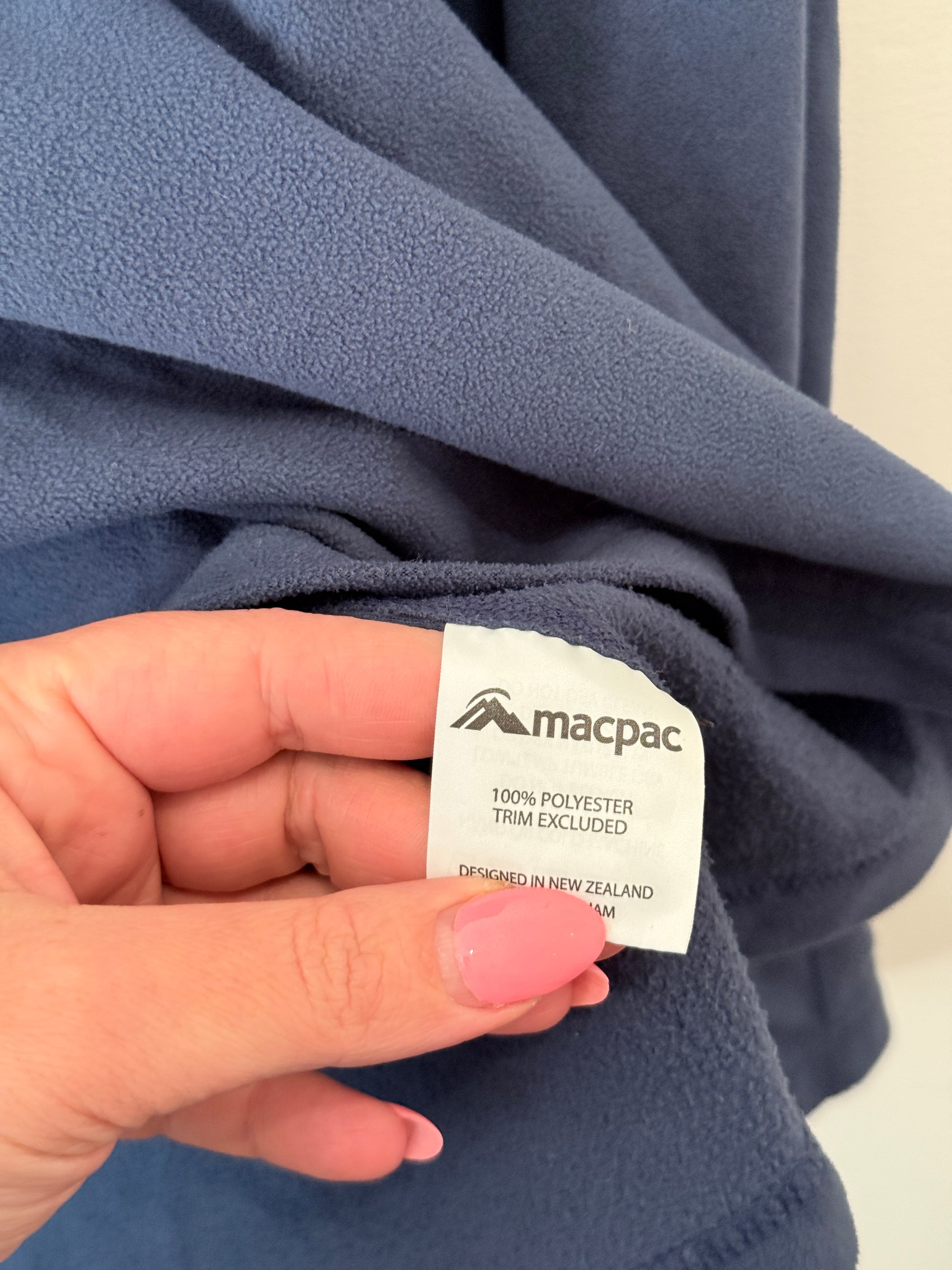 Macpac Quarter-zip Pullover Shirt Size Medium