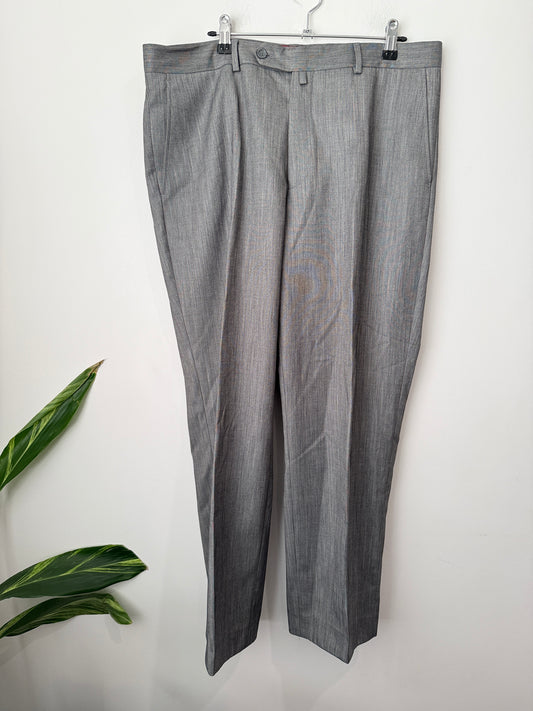 Emfur Textured Trousers Size U/Arm to U/Arm 48cm