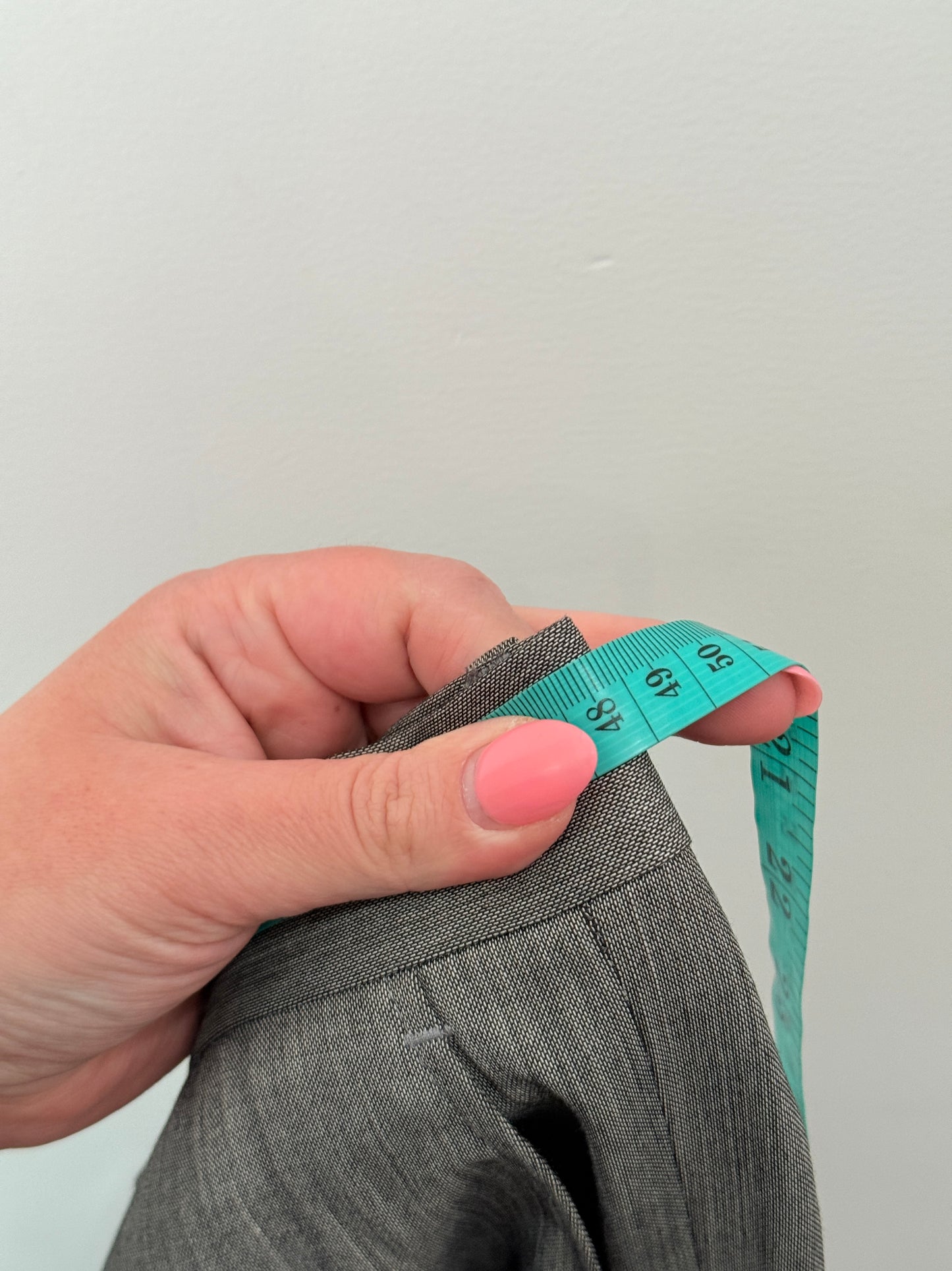 Emfur Textured Trousers Size U/Arm to U/Arm 48cm
