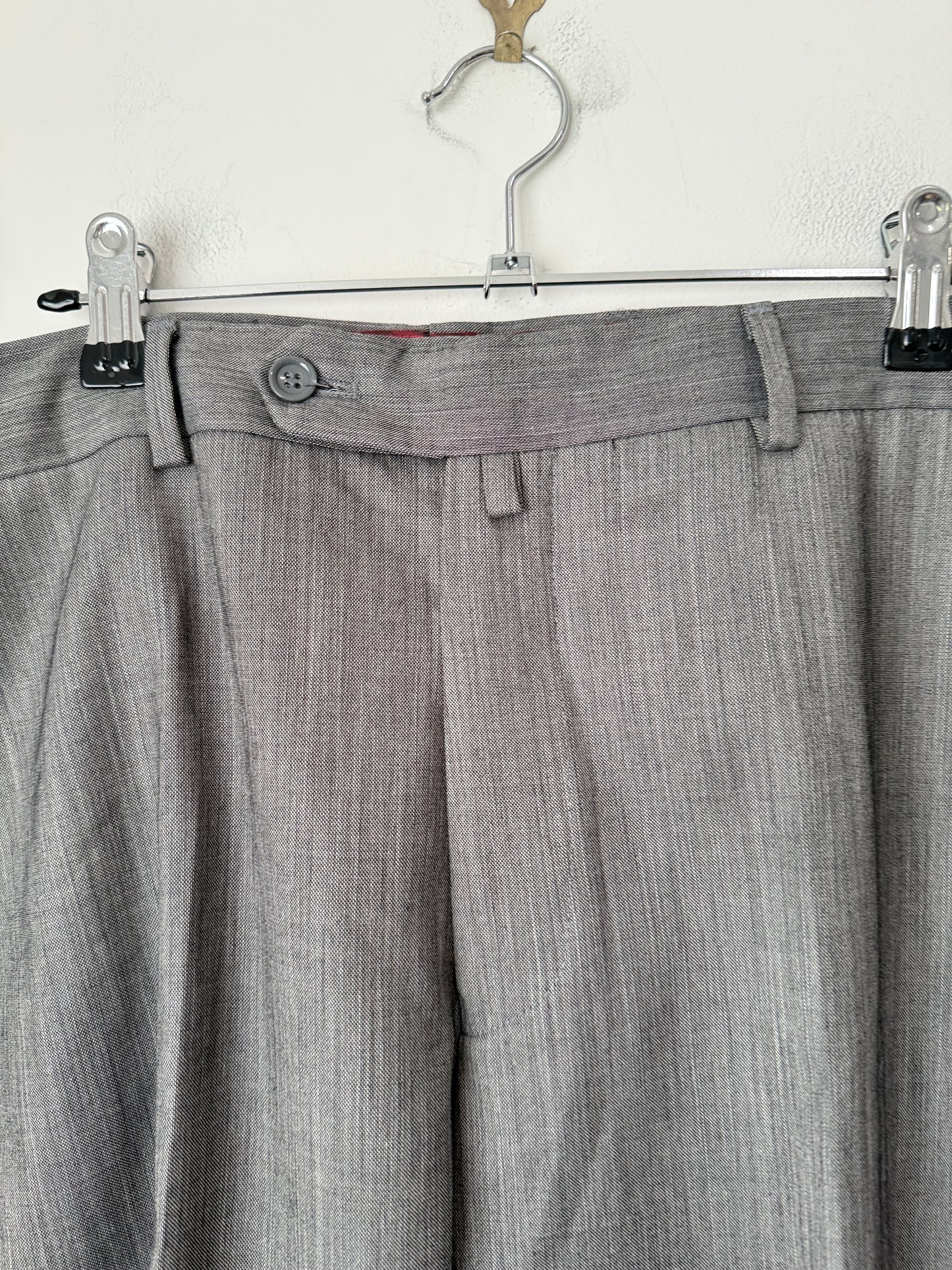 Emfur Textured Trousers Size U/Arm to U/Arm 48cm