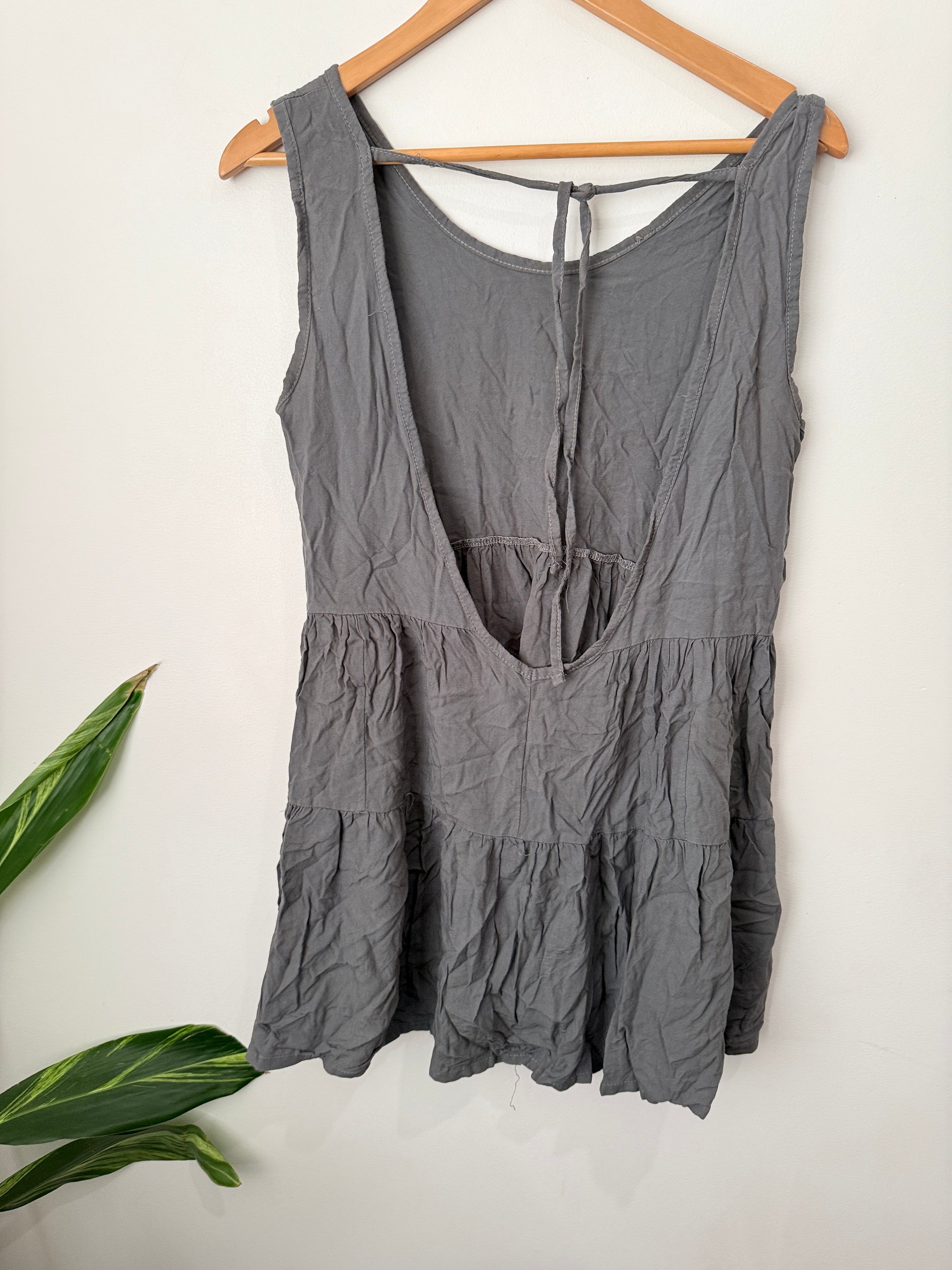 Brand Unknown Tiered Tunic Dress Size U/Arm to U/Arm 46cm