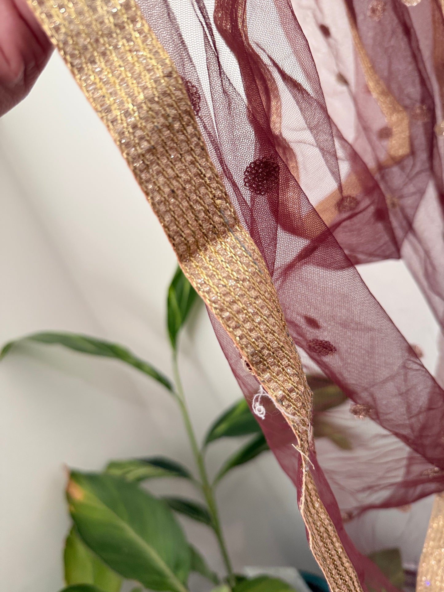 Embellished Net Dupatta