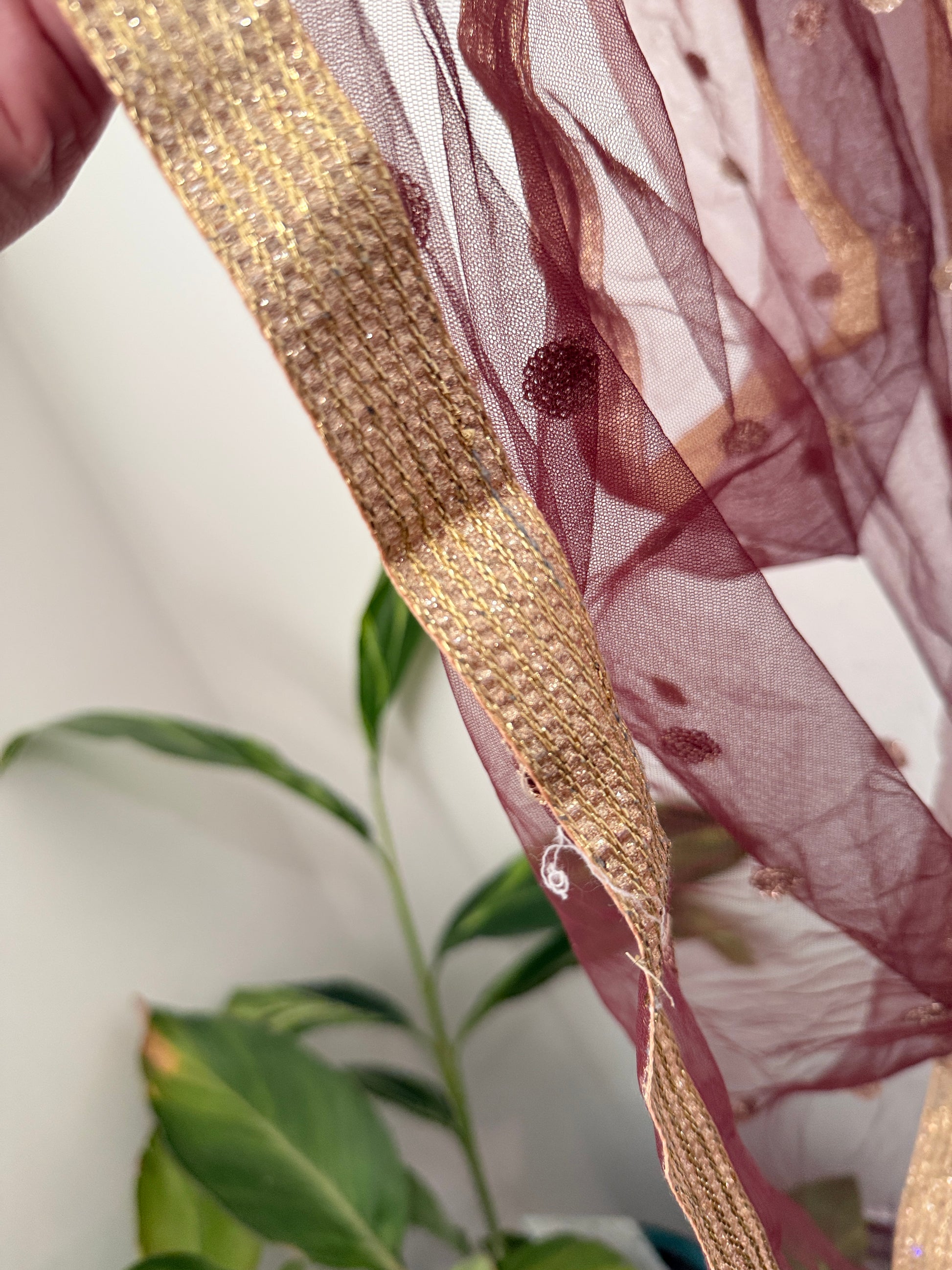 Embellished Net Dupatta