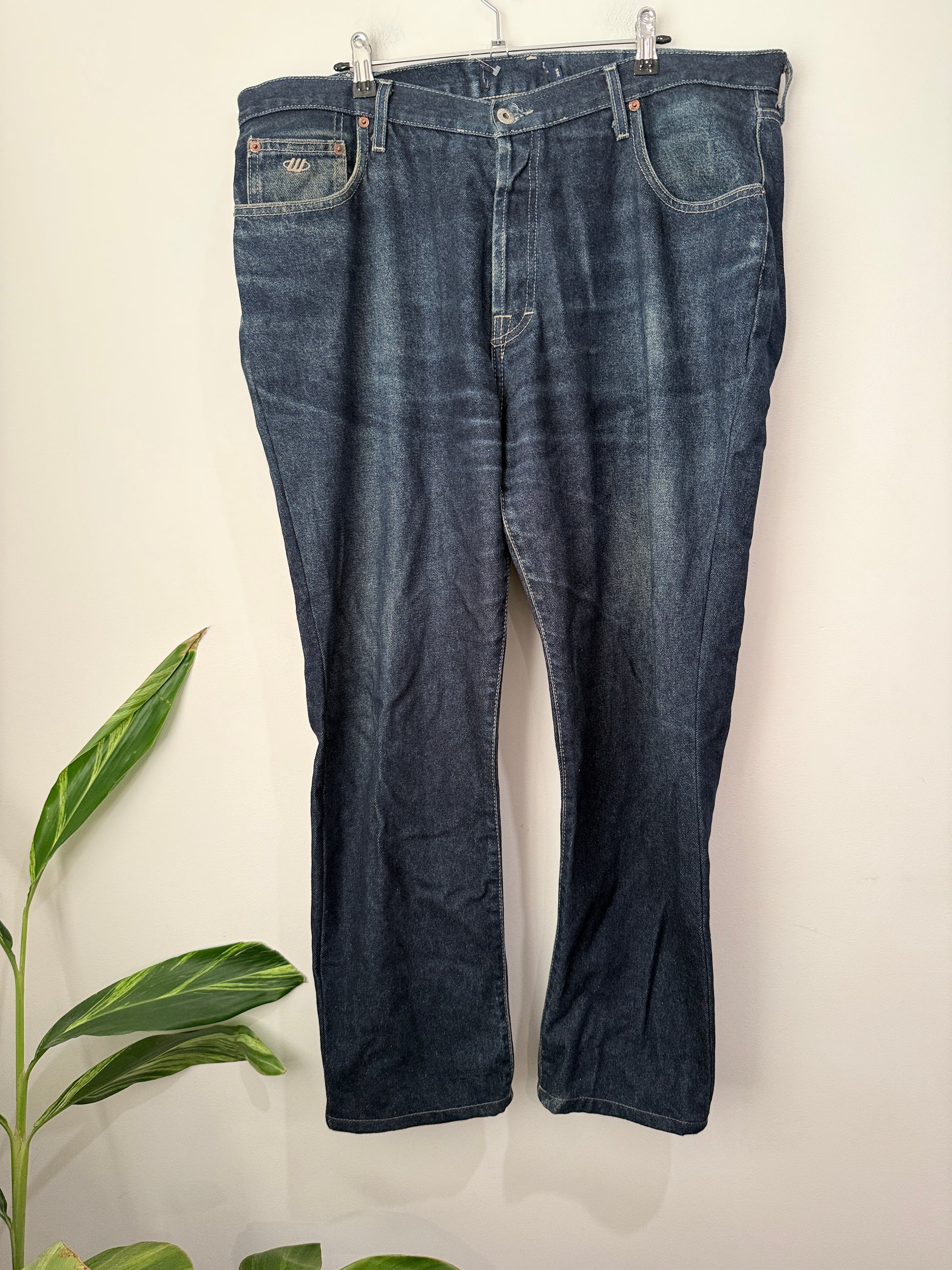 Watsons Heavies Straight-leg Denim Jeans Size Waist 102cm