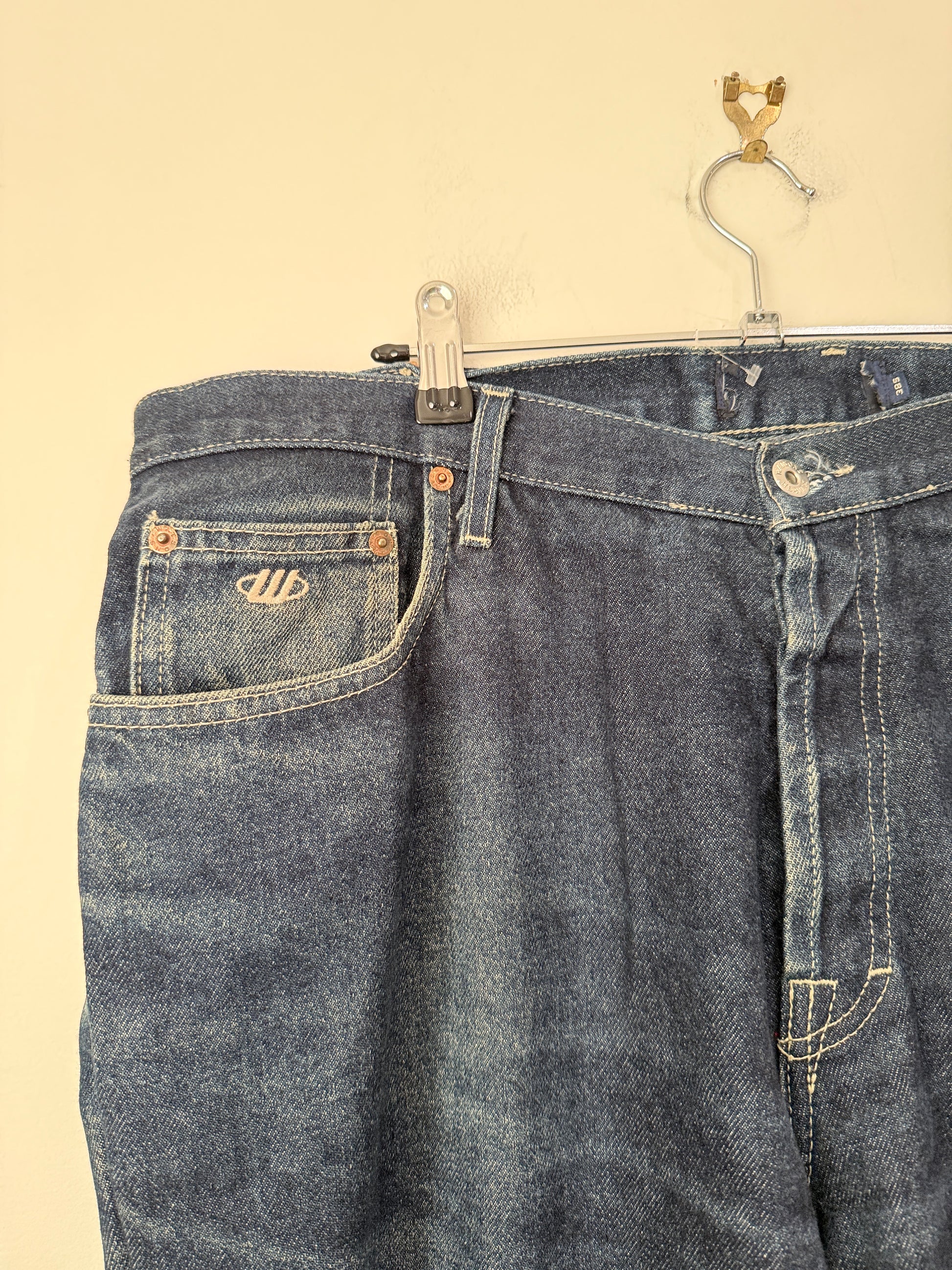 Watsons Heavies Straight-leg Denim Jeans Size Waist 102cm