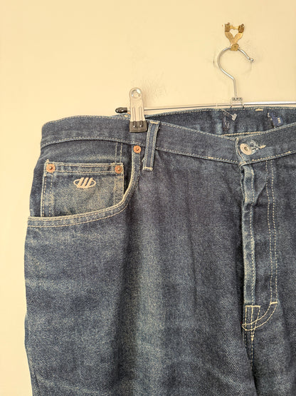 Watsons Heavies Straight-leg Denim Jeans Size Waist 102cm