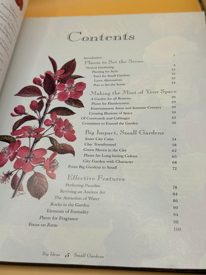 Big Ideas for Small Gardens