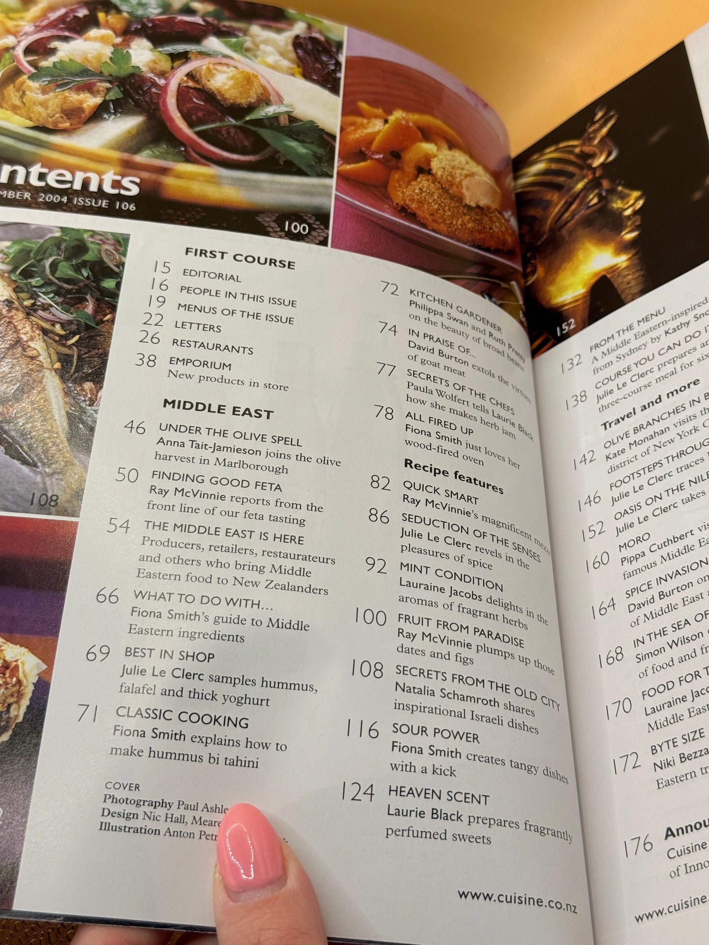 Cuisine – Issue 106, September 2004