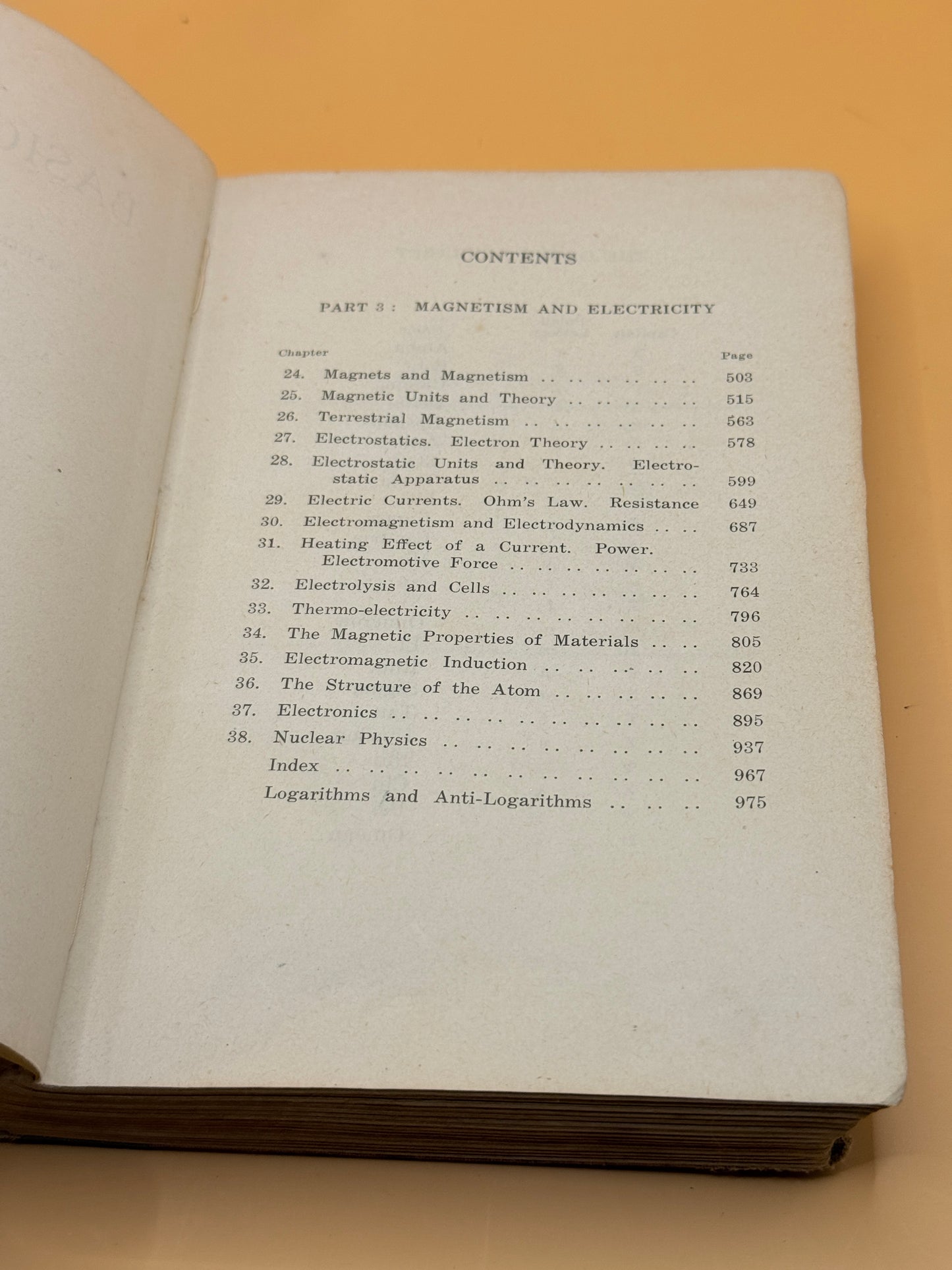 Basic Physics Volume 2: Part 3 Magnetism and Electricity by S. E. Martin and A. K. Connor (Undated)