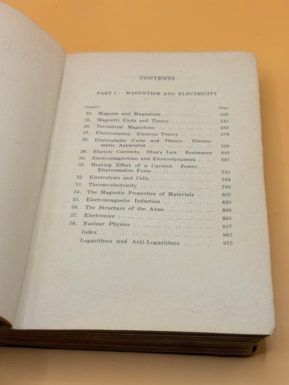 Basic Physics Volume 2: Part 3 Magnetism and Electricity by S. E. Martin and A. K. Connor (Undated)