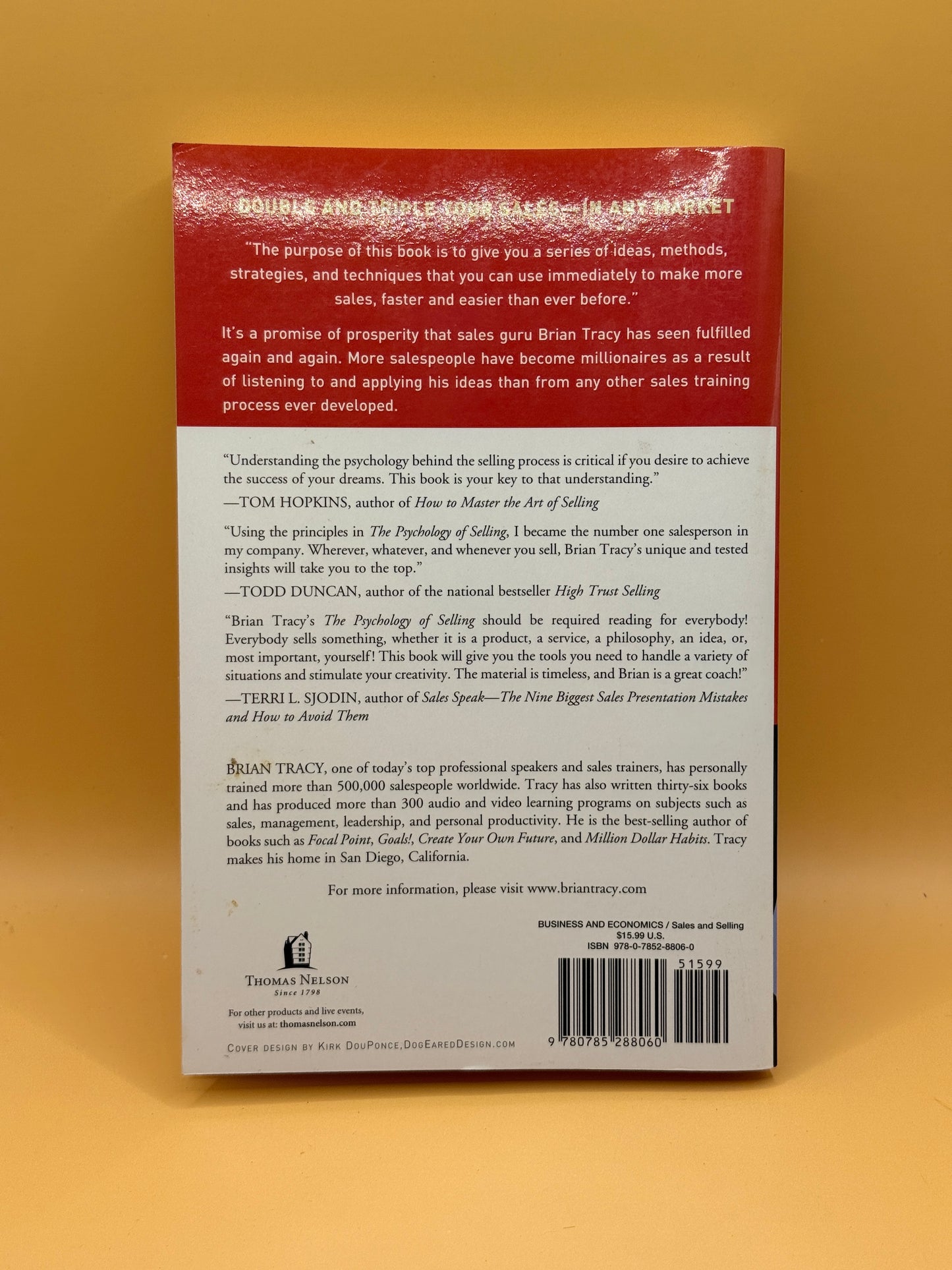 The Psychology of Selling by Brian Tracy