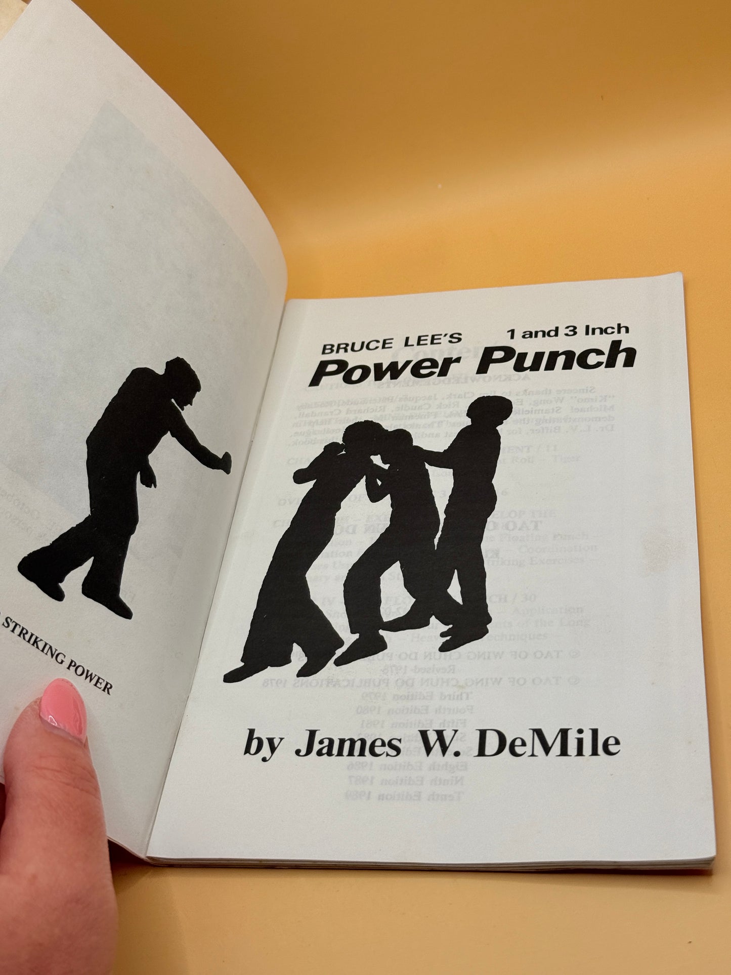 Bruce Lee's 1 and 3 Inch Power Punch by James W. DeMile