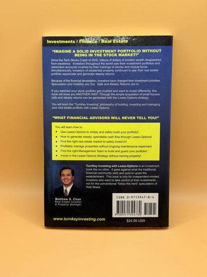 TurnKey Investing with Lease-Options by Matthew S. Chan