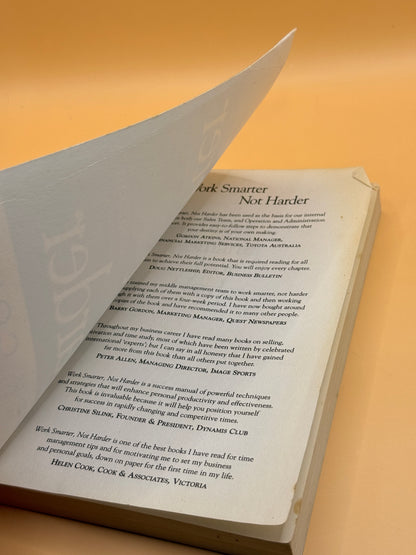 Work Smarter Not Harder by Jack Collis and Michael LeBoeuf