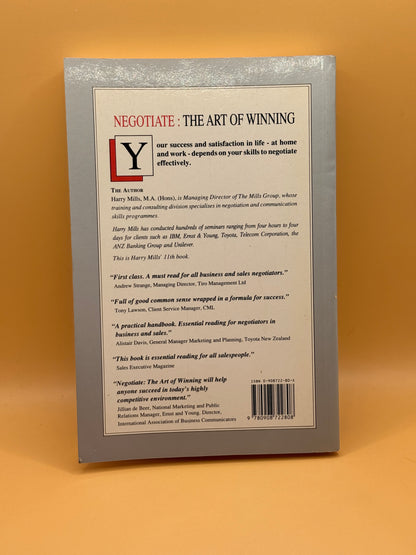 Negotiate: The Art of Winning by Harry Mills