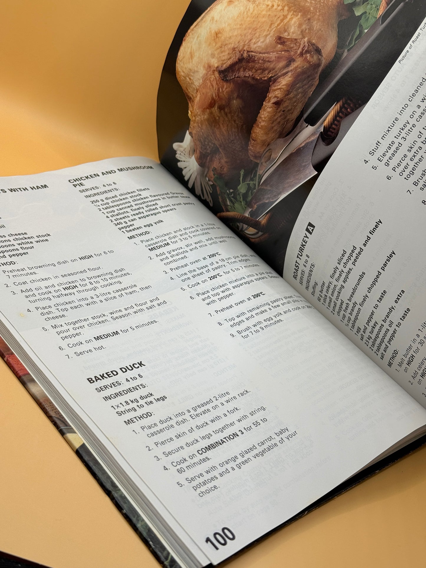 National Dimension 4 Microwave/Convection Australian Cookbook