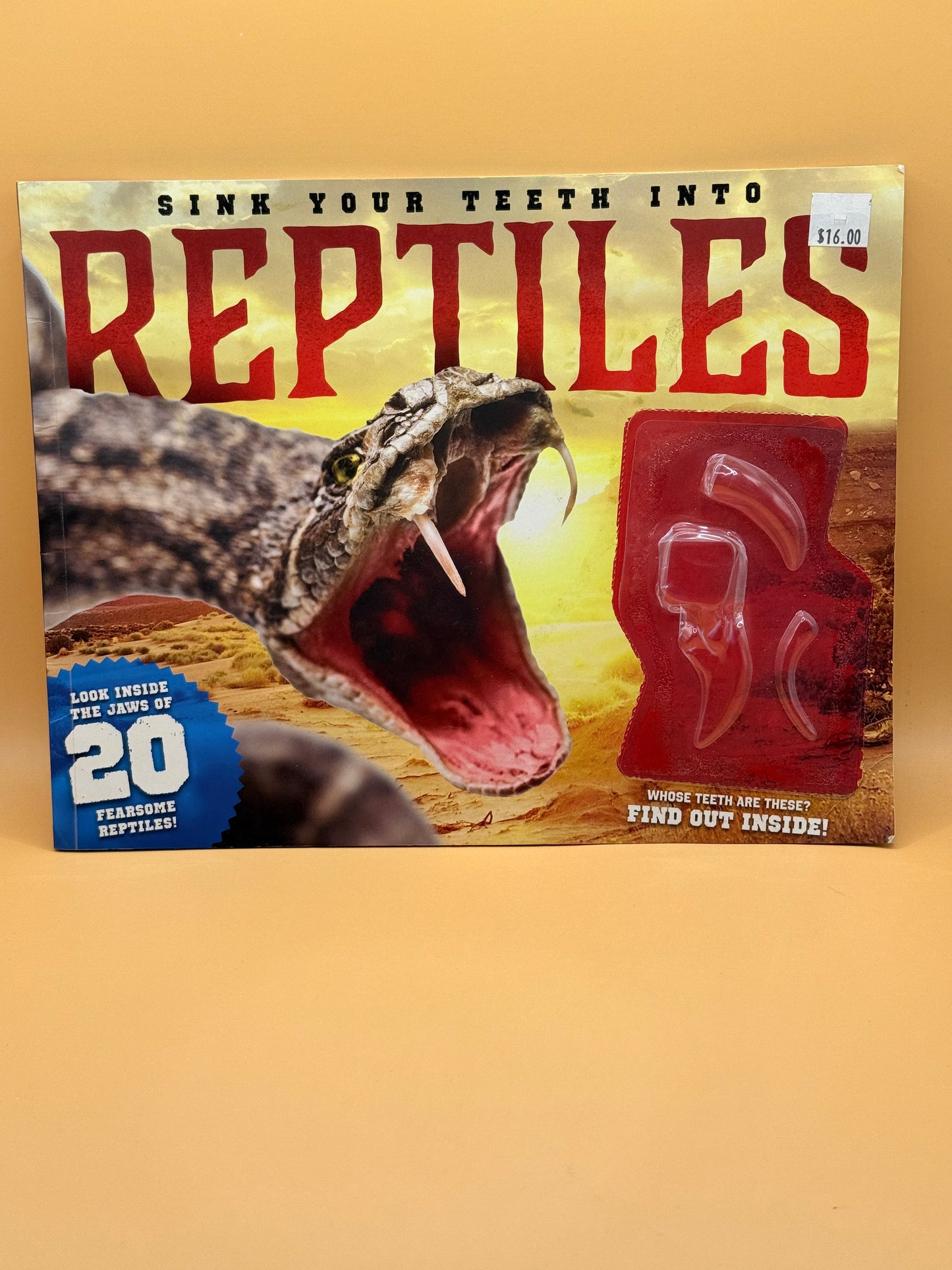 Sink Your Teeth Into Reptiles by L. J. Tracosas