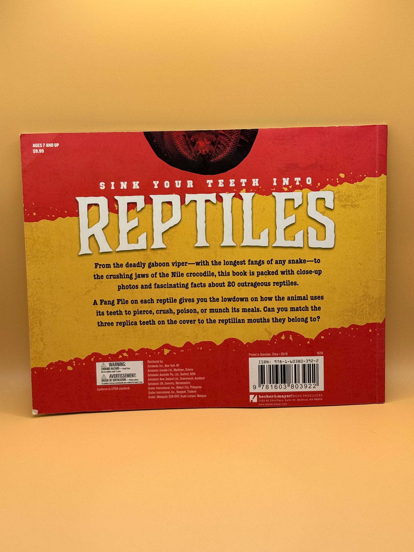 Sink Your Teeth Into Reptiles by L. J. Tracosas