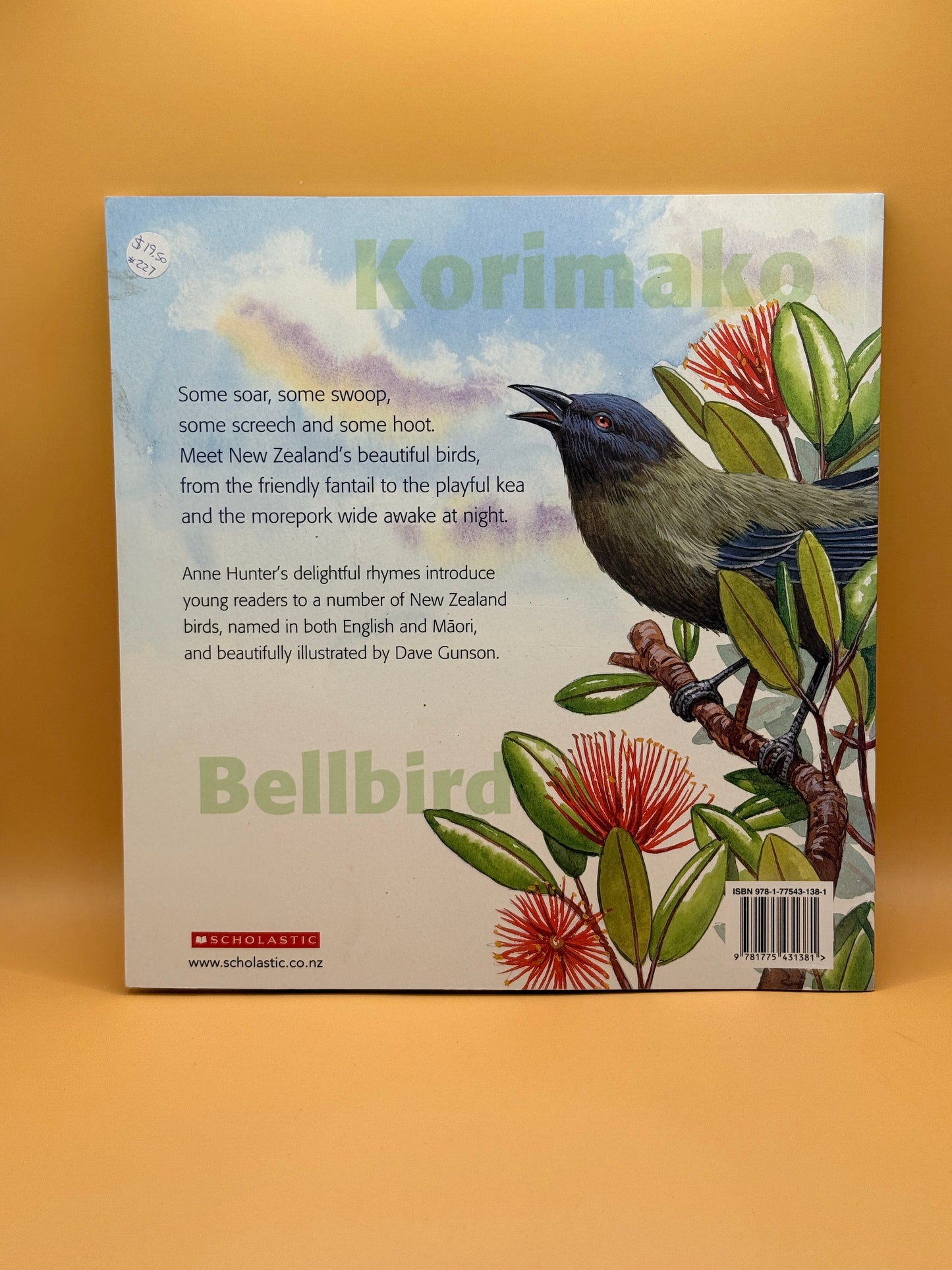 One Little Fantail / Korimako Bellbird by Anne Hunter / Avis Acres