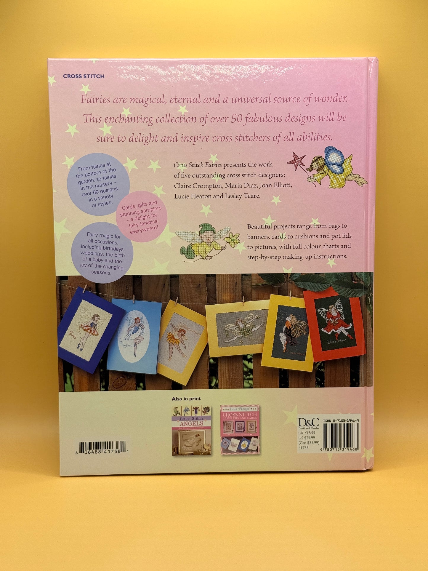 Cross Stitch Fairies by Claire Crompton, Maria Diaz, Joan Elliott, Lucie Heaton & Lesley Teare