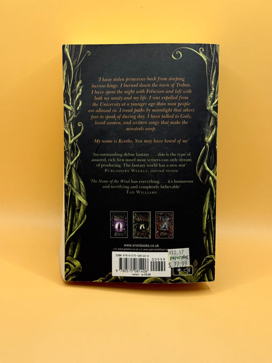 The Name of the Wind by Patrick Rothfuss