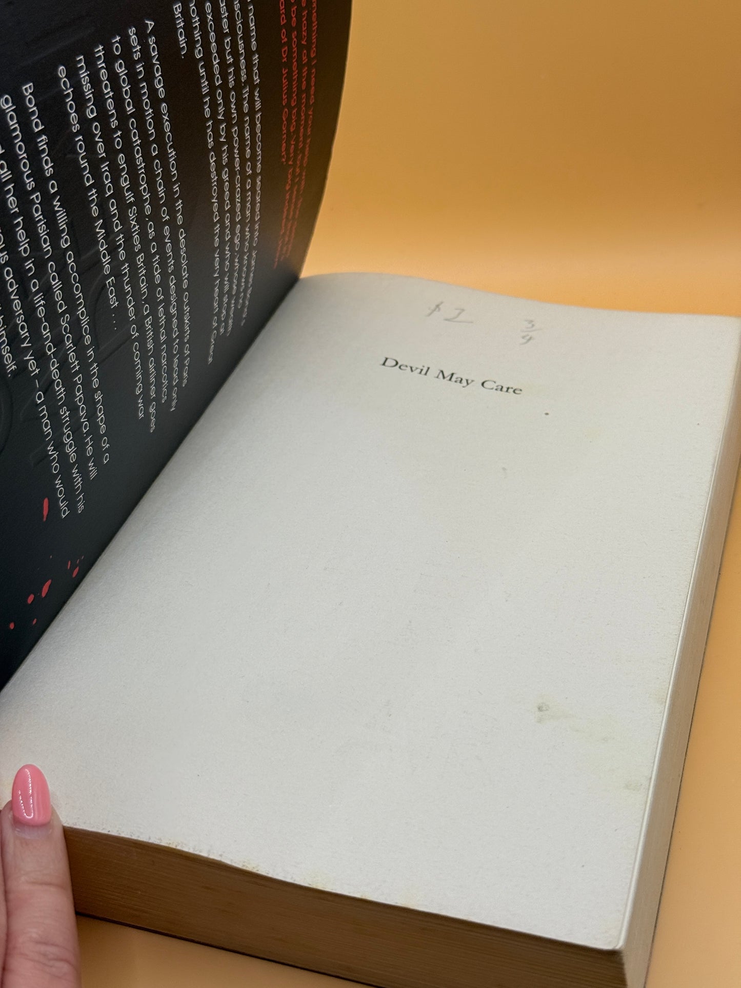Devil May Care by Sebastian Faulks