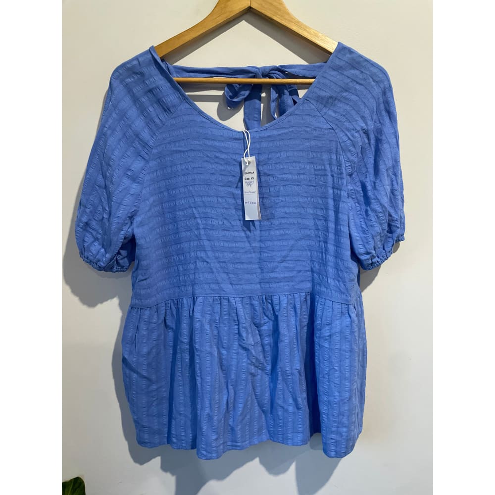 Et Alia Designer Clearance Puff Sleeves Top Size XS — New