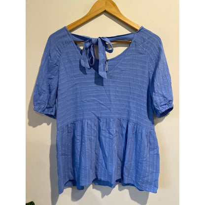 Et Alia Designer Clearance Puff Sleeves Top Size XS — New