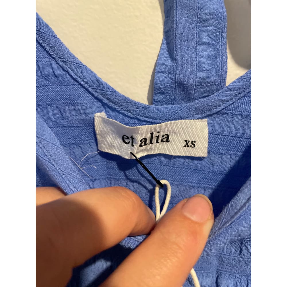 Et Alia Designer Clearance Puff Sleeves Top Size XS — New
