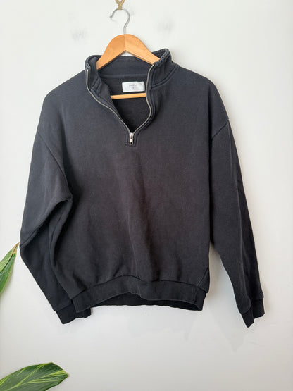 Absent Quarter-zip Sweatshirt Size S