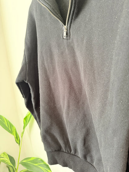 Absent Quarter-zip Sweatshirt Size S
