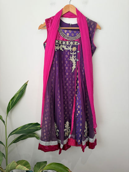Indian Party Dress Size U/Arm to U/Arm 44cm | L 101cm
